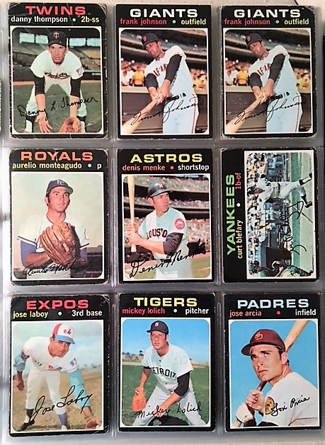 ORIGINAL TOPPS BASEBALL COLOR TRANSPARENCY You are bidding on an original  ONE OF a KIND- 1971 TOPPS Baseball Or…