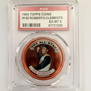 1964 Topps Coin--Clemente