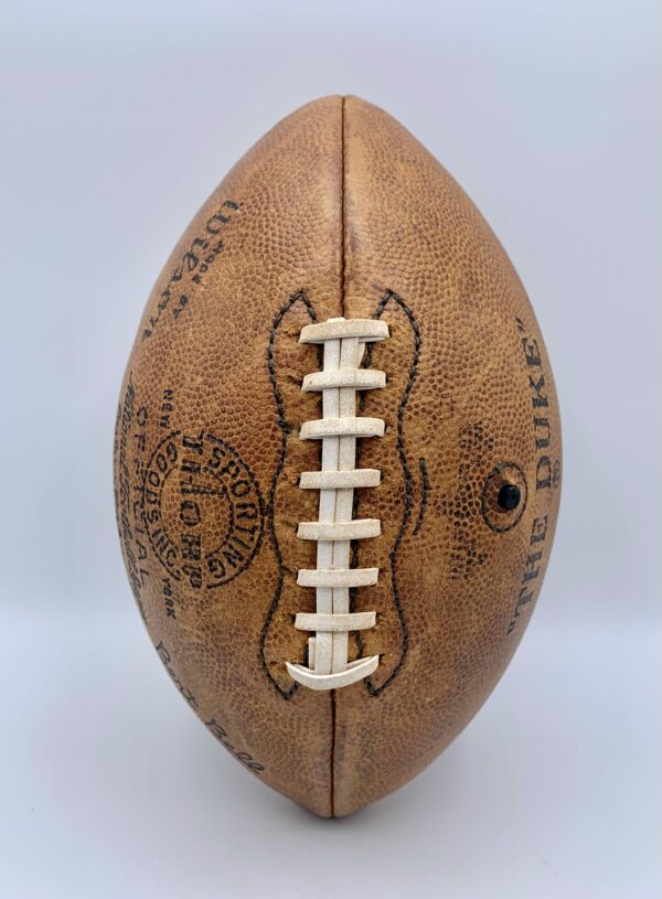 Thorp Sporting Goods - Wilson NFL Game Football - Bert Bell - Commissioner - 1959 NY Giants