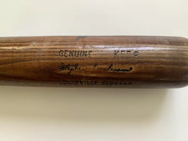 Steve Henderson Game Used Bat